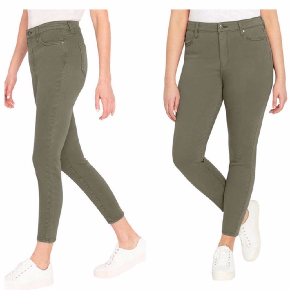 BUFFALO WOMENS HIGH RISE STRETCH ANKLE PANT. *NEW W/TAGS